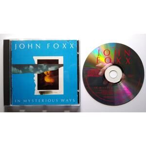 John Foxx In Mysterious Ways CD 1985 Synth-Pop Electronic New Wave 1st PRESSING